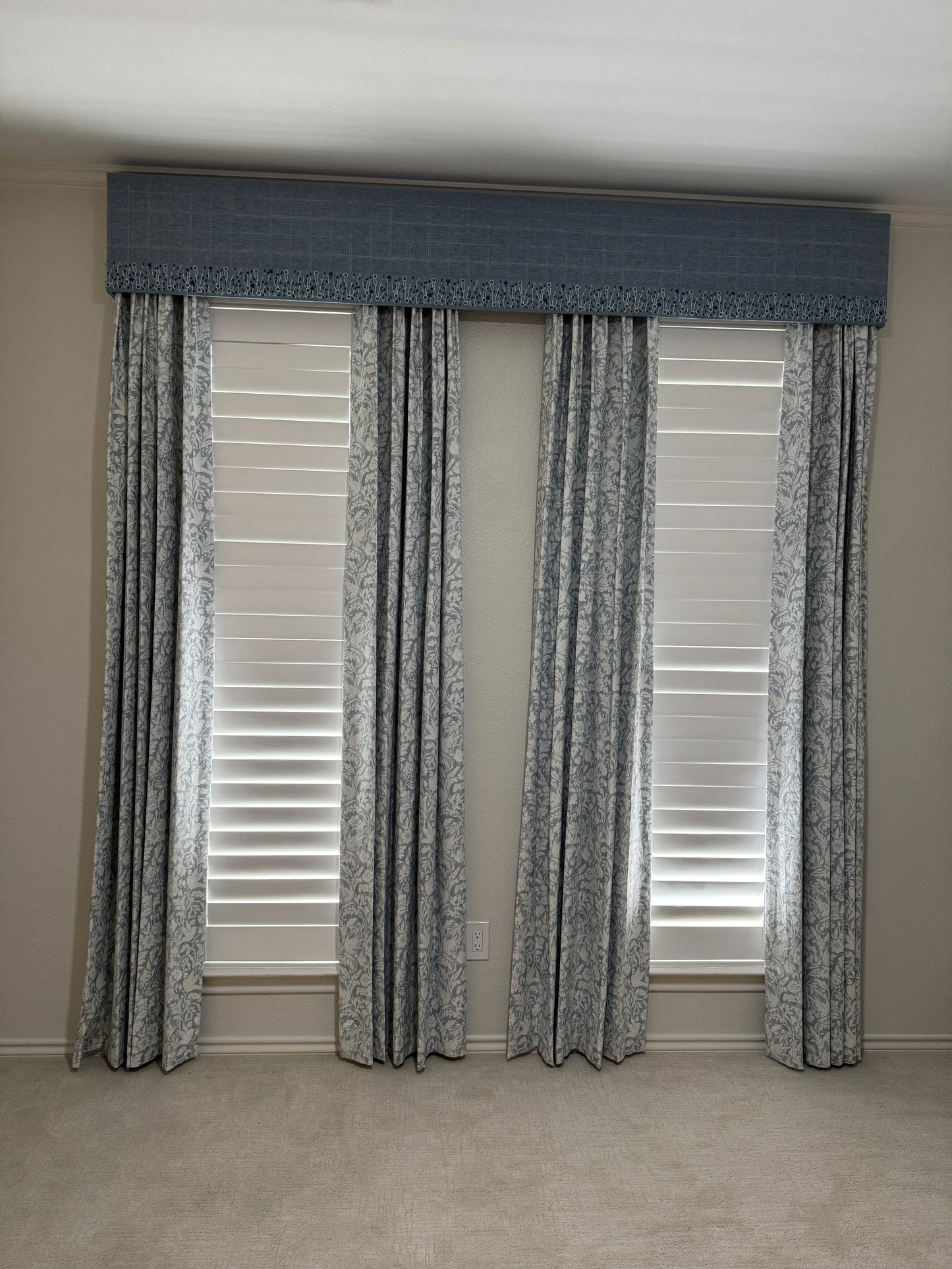 4 Blackout Drapery Panels @ (1w) x 102” Long